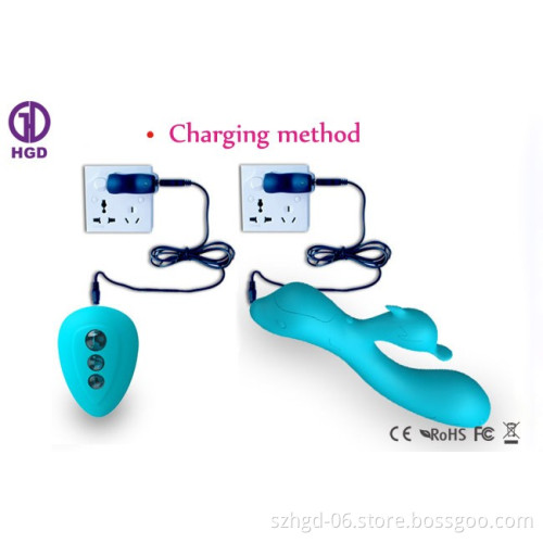 Dolphin shape women sex toy wireless remote control dildo vibrator